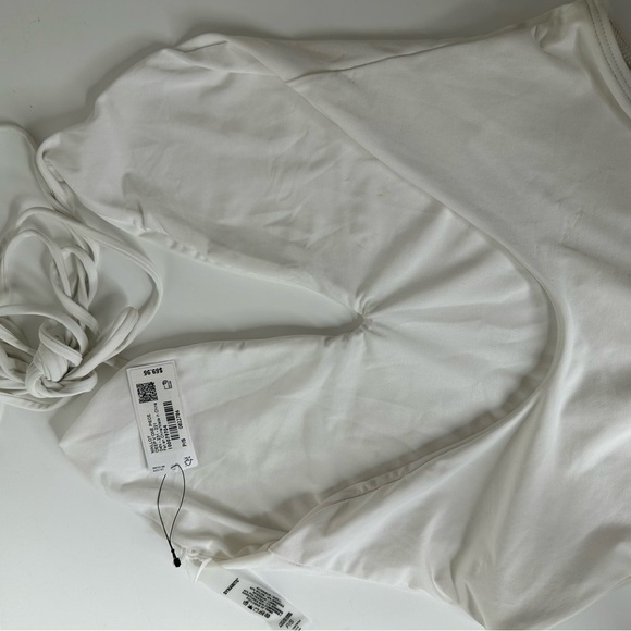 Dynamite women’s one piece white bathing suit NWT size S - Picture 14 of 16